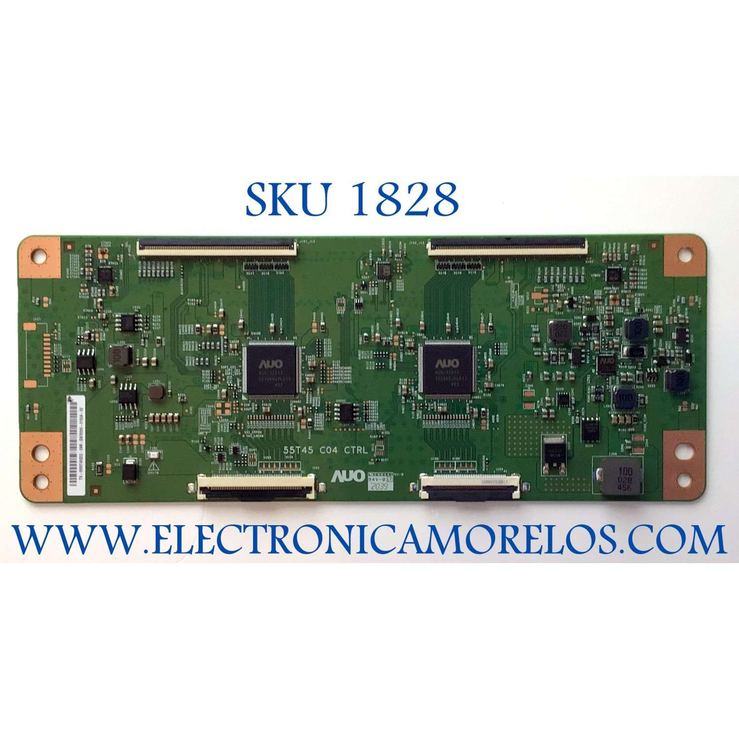 T-CON PARA TV HISENSE 4K ULED (ANDROID) SMART TV / NUMERO DE PARTE 55.55T45.C02 / 5555T45C02 / 55T45-C04 / 55T45 C04 CTRL / PANEL JHD550X3U52-T1L7\S0\FJ\GM\ROH / MODELO 55U7G / 55U7G 55A68FUA